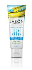 Зубная паста против зубного камня Sea Fresh, без фтора, 85 г, Jason Natural Cosmetics