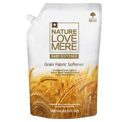 Кондиционер для детской одежды с экстрактом пшеницы, Nature Love Mere, 1,3 л