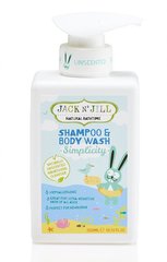Мягкое средство для мытья волос и тела Естественность, Simplicity, 300мл, Jack n' Jill