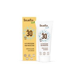 Крем солнцезащитный с высоким уровнем защиты SPF 30 для лица и тела Solar Tea Bio, 100 мл,  Bema Cosmetici