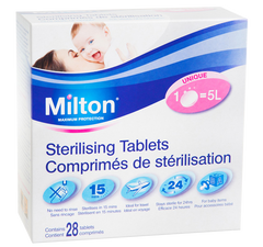 Стерилизационные таблетки Milton, 28 шт, 28 шт