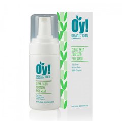 Очищающая пенка для лица Clear Skin Foaming Face Wash, 100 мл, Oy! Organic Young