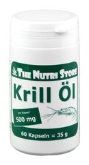 Масло криля, 500 мг, 60 капсул, The Nutri Store, 60 шт