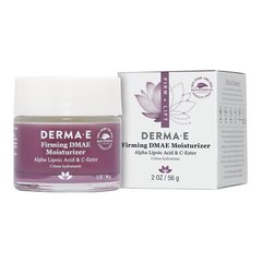 Увлажняющий крем для лица с ДМАЭ, альфа-липоевой кислотой и витамином С, 56 г, Derma E