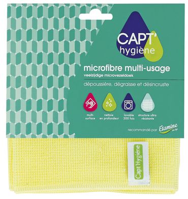 Серветка з мікрофібри універсальна MULTI-PURPOSE MICROFIBER, Capt'Hygiene, 1 шт