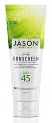 Натуральное солнцезащитное средство для детей SPF 45, Jason Natural Cosmetics