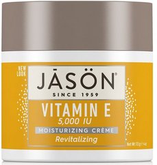 Регенеруючий живильний крем з вітаміном Е 5,000 МE, 113 г, Jason Natural Cosmetics