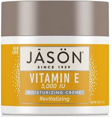 Регенеруючий живильний крем з вітаміном Е 5,000 МE, 113 г, Jason Natural Cosmetics