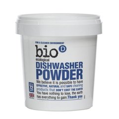 Концентрований еко порошок для миття посуду в посудомийній машині Dishwasher Powder, 720 г, Bio-D