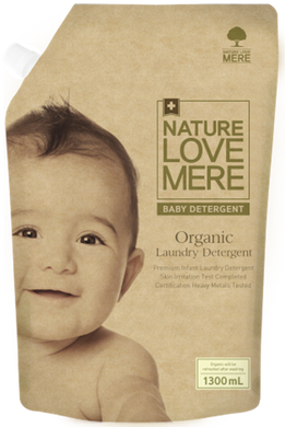 Органічний гель для прання дитячого одягу Original Organic, 1,3 л, Nature Love Mere