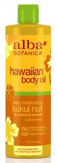Глибоко зволожуюче масажне масло для тіла Гавайське - Горіх кукуи, 251 мл, Alba Botanica