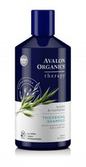 Відновлюючий шампунь з біотином, 414 мл, Avalon Organics