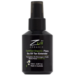 Олійка для підсилення засмаги Flora Dry Oil Tan Extender органічна, 100 мл, Zuii Organic