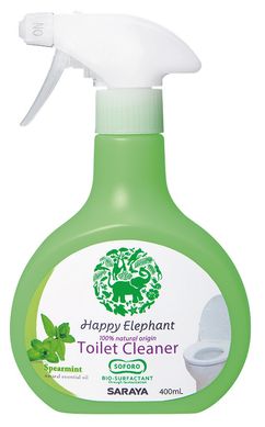 Натуральное средство для туалетов, Happy Elephant, 400 мл, Saraya