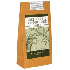 Зелений чай з лемонграсу органічний розсипний, 50 г, Natur Boutique