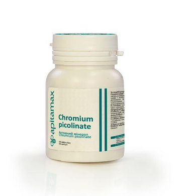 Активный минерал Chromium picolinate, 60 капсул, Apitamax