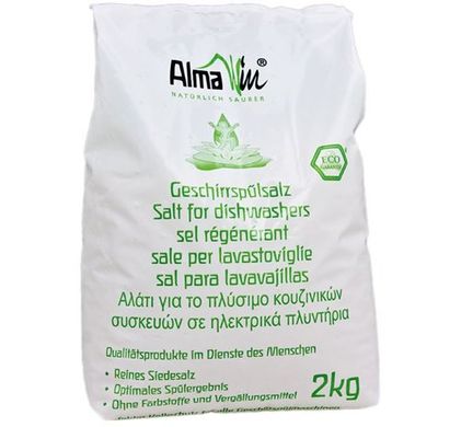 Соль для посудомоечных машин, 2 кг, AlmaWin