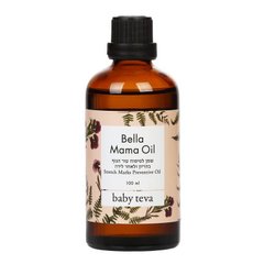 Натуральна ефективна олія від розтяжок для вагітних,  Bella Mama Oil, 100 мл, Baby Teva
