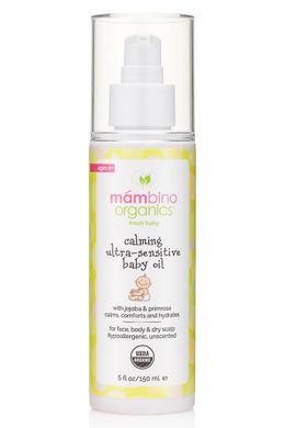 Успокаивающее масло для чувствительной детской кожи, 148 мл, Mambino Organics