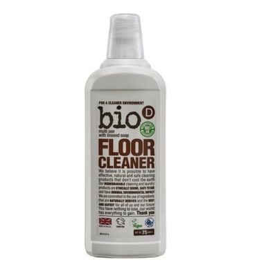 Концентрированное эко моющее средство для пола Floor Cleaner with Linseed Oil, 750 мл, Bio-D