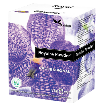 Концентрированный бесфосфатный стиральный порошок, 3кг, Royal Powder Professional