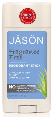 Твердий дезодорант природна свіжість без запаху, Jason Natural Cosmetics