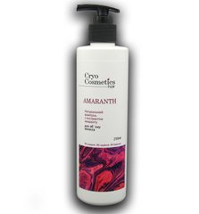 Очищуючий шампунь AMARANTH для максимального об'єму, 250 мл, Cryo Cosmetics