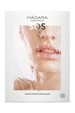 Набір засобів для обличчя з колекції SOS, 3 од, Madara, 3 шт
