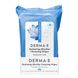 Влажные салфетки для лица с гиалуроновой кислотой, Derma E, 25 шт