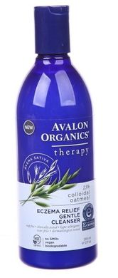 Нежное средство для мытья кожи с симптомами экземы, 355мл, Avalon Organics