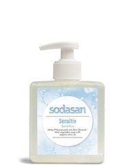 Органічне мило Sensitiv рідке для чутливої ​​та дитячої шкіри, 300 мл, Sodasan