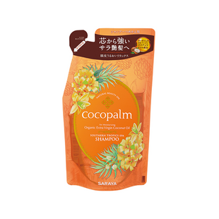Шампунь восстанавливающий Cocopalm Southern Tropics, 380 мл (запаска), Saraya