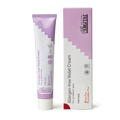 Крем для лица на основе фиалки без аллергенов Allergen-free Violet cream, 50 мл, Argital