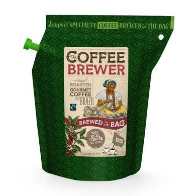 Кофе молотый Бразилия, СРОК ДО 01.12.2020г., в упаковке для заваривания, 21 г, Grower’s Cup