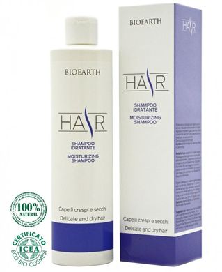 Зволожуючий шампунь для сухого і пошкодженого волосся Hair, 300мл, Bioearth