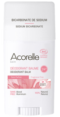 Дезодорант-бальзам без запаху органічний, 40 г, Acorelle