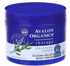 Крем для догляду за шкірою з симптомами екземи, 296г, Avalon Organics