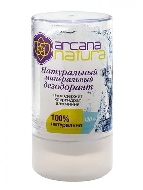 Натуральный минеральный дезодорант, Arcana Natura, 120 г