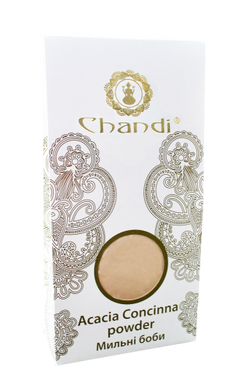 Порошок мильних бобів Acacia Concinna powder, Chandi