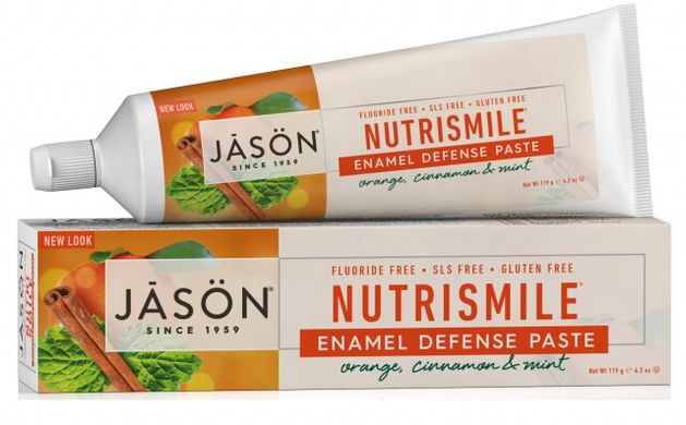 Зубная паста Защита зубной эмали, Nutrismile, Jason Natural Cosmetics