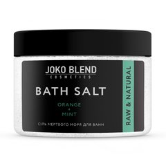Сіль Мертвого моря для ванн Апельсин-М'ята, 300 г, Joko Blend