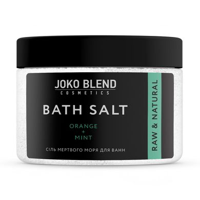 Соль Мертвого моря для ванн Апельсин-Мята, 300 г, Joko Blend