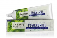 Гелева зубна паста відбілююча, з коензимом Q10 Сила посмішки, 170 г, Jason Natural Cosmetics