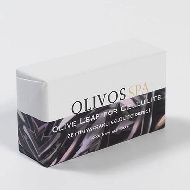 Spa Olive Leaf for Cellulite натуральное оливковое мыло, 250г, Olivos