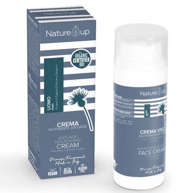 Антивозрастной питательный крем для мужчин Nature UP, 50 мл, Bema Cosmetici