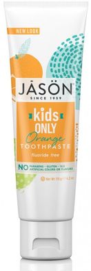 Дитяча зубна паста апельсинова, 160г, Jason Natural Cosmetics