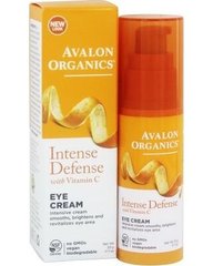 Крем для шкіри навколо очей з вітаміном С, биофлавоноидами лимону і екстрактом білого чаю, 29г, Avalon Organics