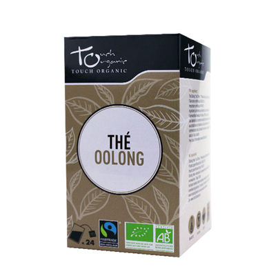 Чай Улун (Oolong) ферментований, в пакетиках, органічний, TOUCH ORGANIC, 24 шт