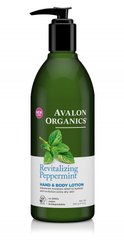 Лосьйон для рук і тіла М'ята, 340г, Avalon Organics