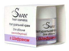 Натуральный крем для лица с Шафраном омолаживающий, 50 мл, Swan